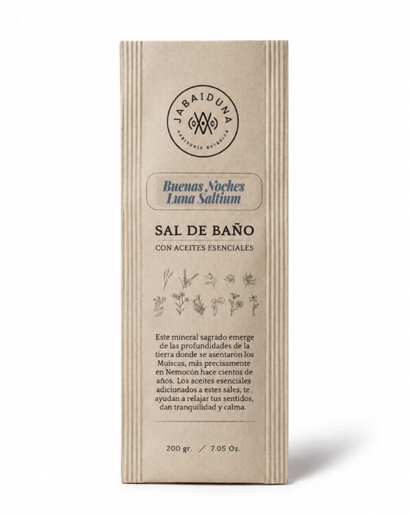 Sal de Baño Buenas Noches Luna Saltium 200 gr