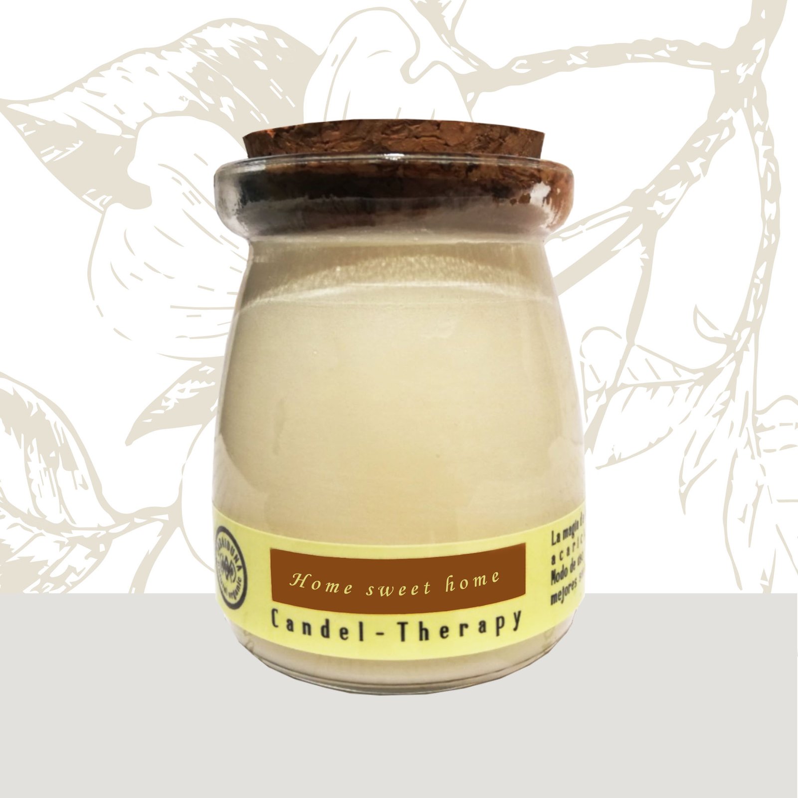 Vela Corporal Home Sweet Home 90 gr - Jabaiduna Vela Corporal Home Sweet Home 90 gr - Jabaiduna