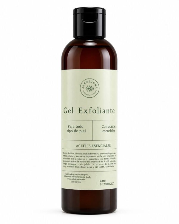 Gel Exfoliante de Sal Vigua 150 gr Envase Ambar