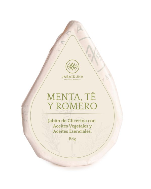 JABÓN GLICERINA MENTA-TÉ-ROMERO 85GR