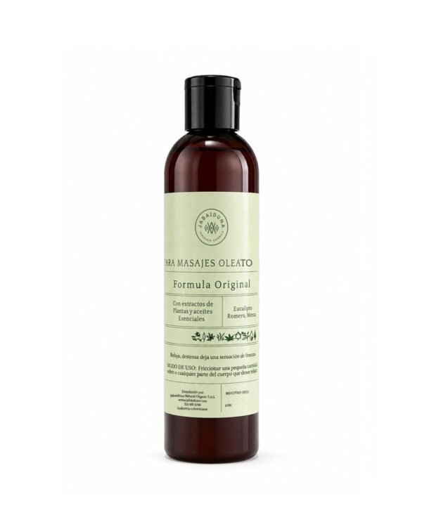Gel Oleato Herbal 120 gr Envase ámbar