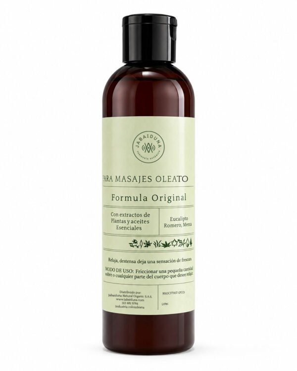 Gel Oleato Herbal 230 gr Envase ámbar