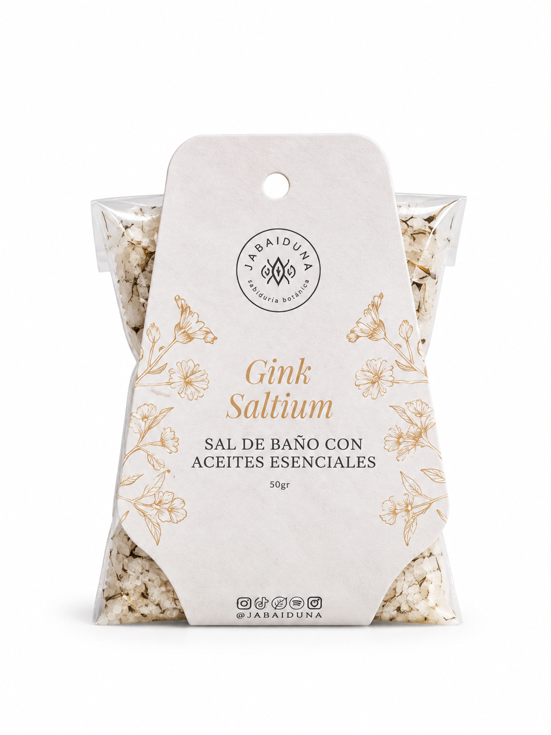 Mini Sal de Baño Gink Saltium 50gr